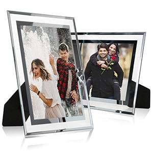 Marco de Fotos de Vidrio para Sublimación, Marco Transparente con Purpurina para Impresión, Decoración del Hogar Ecológica Hecha a Mano - Product Image 1