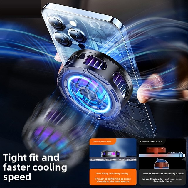 Semiconductor Refrigeration Mobile Phone Radiator GT31 Mute Cooling Gaming