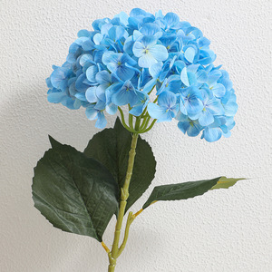 Fleur artificielle Hortensia à tige unique, vente en gros, haute qualité, toucher réel, PE souple, aspect naturel, faible MOQ - Product Image 4