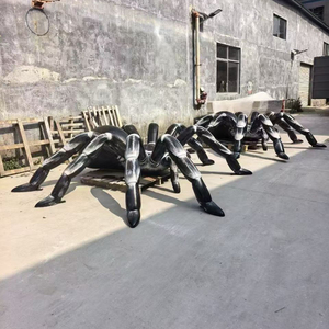 Escultura Decorativa de Araña Impresa en 3D Personalizada, de <span class=keywords><strong>Tamaño</strong></span> <span class=keywords><strong>Real</strong></span>, para Sala de Estar, Hotel, <span class=keywords><strong>Villa</strong></span>, Club, Artesanía Hecha a Mano en Resina - Product Image 3