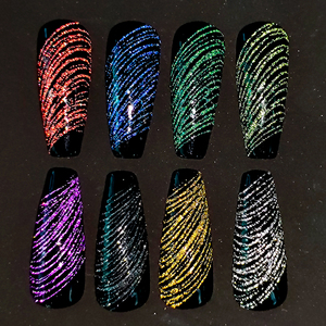<span class=keywords><strong>Vernis</strong></span> Gel Spider Wire 8ml à Base d'Eau pour French Manucure DIY <span class=keywords><strong>LED</strong></span> UV Non Toxique Séchage Rapide Certifié CE pour Nail Art - Product Image 6