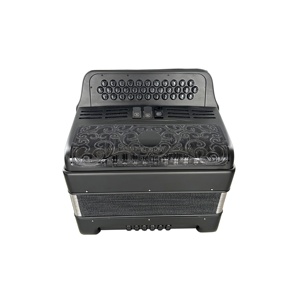 Seasound chuyên nghiệp 34 nút 12-Bass 3-registers accordion với màu đen Matt kết thúc jb3412c mô hình - Product Image 3