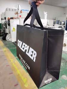 Eco Friendly Recyclable Nonwoven Spunbond Cloth Bag Non Woven Tote Bag Reusable Shopping Bag - Product Image 2