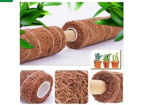 Tótem de Soporte para Plantas de 24 Pulgadas que Ayuda a las Plantas de Interior a Crecer hacia Arriba, 2 Postes de Fibra de Coco con Lazos para Insertar <span class=keywords><strong>Juntos</strong></span> - Product Image 3