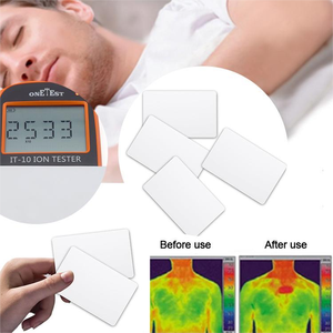 Carte Économiseur <span class=keywords><strong>d</strong></span>'Énergie Électrique Scalaire à Conception Personnalisée Nume Card Nano Terapy Bio Énergie, avec Puce Térahertz 20000 Ions - Product Image 1
