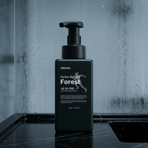 Oddniss Hydro Bubble Forest Tout-en-un : Gel Douche, Shampoing et Nettoyant Après-Rasage 493ml – Gel Douche Coréen 3-en-1 pour Hommes - Product Image 3