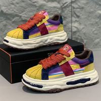 Nouvelles Chaussures de Course Ultra Légères pour Hommes 2026 Vigor à Semelle Épaisse, Respirantes, Bicolores, Coupe Basse, Confortables et Durables – Collection Automne
