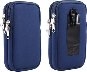 Housse universelle en néoprène pour téléphone portable avec mousqueton et étui à boucle de ceinture pour iPhone 16/15 Pro,16/15 Plus,Samsung S24 +, <span class=keywords><strong>A54</strong></span>, A35 - Product Image 1