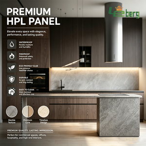 Lámina HPL para Cocina y Baño, Mate, Resistente al Agua y al Fuego, para Encimeras, Paneles <span class=keywords><strong>de</strong></span> Pared, <span class=keywords><strong>Puertas</strong></span> <span class=keywords><strong>de</strong></span> Gabinetes - Product Image 4