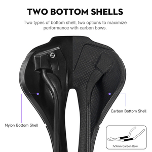 Sillín de Bicicleta de Carbono de Alta Calidad TOSEEK, Ventilación por Impresión 3D, Sillín Ligero <span class=keywords><strong>para</strong></span> Bicicleta de Montaña, Servicio de Personalización de Marca OEM - Product Image 4