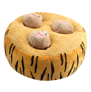 Toptan Pet ürün gizlemek ve aramak arılar yuva köpek çiğneme peluş Plush ses peluş oyuncak özelleştirilmiş köpek gıcırtılı oyuncak Pet peluş oyuncak s - Product Image 3