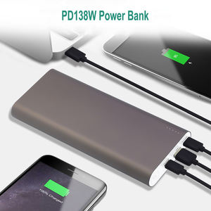 Banco <span class=keywords><strong>de</strong></span> energía <span class=keywords><strong>de</strong></span> aleación <span class=keywords><strong>de</strong></span> aluminio <span class=keywords><strong>de</strong></span> 26800mAh con capacidad ajustable <span class=keywords><strong>de</strong></span> 100W para teléfonos inteligentes, iPad, <span class=keywords><strong>iPhone</strong></span>, computadoras - Product Image 6