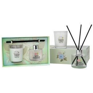 新しい到着高級低熱マッサージオイル火なしアロマセラピー大豆ワックス香りの投票キャンドル誕生日イースター新年の結婚式 - Product Image 3