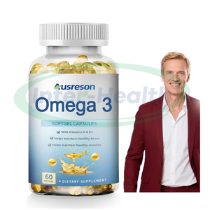 Ausreson OEM, масло водорослей, <span class=keywords><strong>Dha</strong></span> <span class=keywords><strong>Omega</strong></span>-<span class=keywords><strong>3</strong></span> 6 9, мягкие гелевые капсулы, 1000 мг, <span class=keywords><strong>omega</strong></span> <span class=keywords><strong>3</strong></span>, рыбий жир, капсулы - Product Image 1