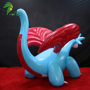 Jouets gonflables de cerf-volant de dragon de conception de dessin animé de modèle d'<span class=keywords><strong>anime</strong></span> de PVC lisse lumineux avec des ailes - Product Image 4