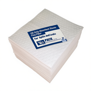 Ttake Oil Only Absorbent Sheets Fine Fiber 100 Pack For Spills And Leaks - Product Image 2