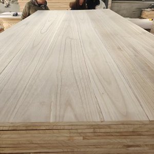 Fourniture en gros de planches de bois de paulownia massif, très résistantes - Product Image 1