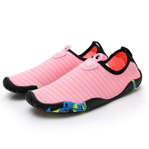 Chaussures aquatiques unisexes pour jeunes, tissu extensible, semelle en caoutchouc, chaussures de sport aquatiques - Product Image 5