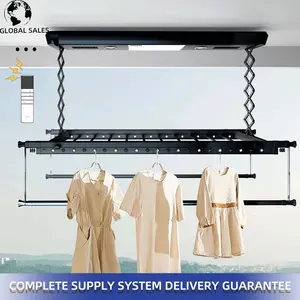 Fabricants personnalisés vente en gros 220V110V multicolore balcon suspendu plafond séchage vêtements électrique étendoir étendoir