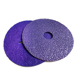 Herramientas: Disco de fibra de resina de 125 mm (5 pulgadas) con orificio redondo de cerámica para desbaste y desbarbado de soldaduras, compatible con OEM/ODM - Product Image 2