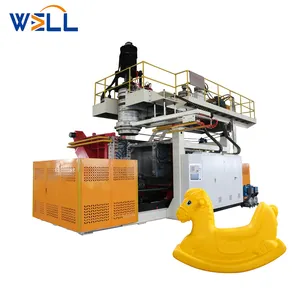 Hot sell Plastic Kids Toys Blow Molding Machine PE Playhouse Horse Children Guardrail Blow Moulding Production Line