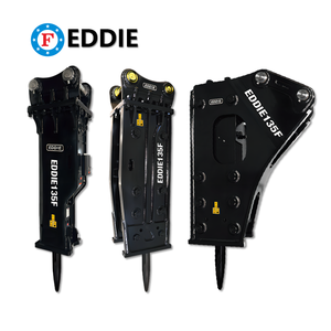 Martello Demolitore Idraulico EDDIE135F F22 per Escavatore con Scalpello da 135mm, 2 Anni di Garanzia - Uso in Edilizia e Miniere - Product Image 1