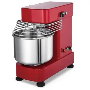 Professional Double acting double speed 5kg commercial electric dough mixing machine / spiral mixer