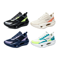Chaussures de course légères unisexes, empeigne en mesh, baskets d'entraînement OEM, semelle creuse absorbant les chocs pour hommes et femmes adultes
