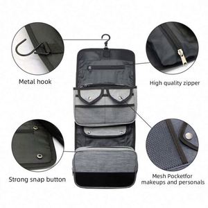Free Sample Hanging Travel <b>Toiletry</b> <b>Bags</b> Travel Organizer <b>for</b> Women and <b>Men</b> Bathroom Shower <b>Bag</b> Cosmetic Make up Organizer <b>Bag</b> - Product Image 4