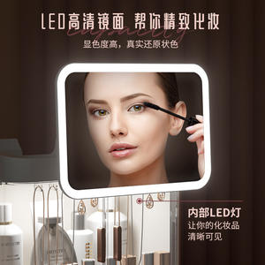 กล่องเก็บเครื่องสำอาง Artistry ขนาด 45 ลิตร กล่องจัดระเบียบบนโต๊ะพร้อมลิ้นชักและช่องเก็บของมีฝาปิด สำหรับเครื่องสำอาง ลิปสติก และเครื่องประดับ - Product Image 2