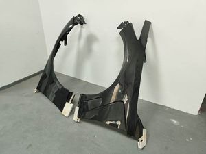 บังโคลนคาร์บอนไฟเบอร์รุ่นอัพเกรดสำหรับ Q50 ปี 2014-2021 บังโคลนรถยนต์ที่ทนทาน <span class=keywords><strong>รีวิว</strong></span>คุณสมบัติบังโคลนตามมาตรฐาน - Product Image 5