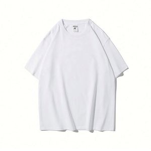 High Quality 180gsm 100% Cotton Custom Men's <b>Blank</b> Heavy <b>Weight</b> Oversized Plus Size Eco-Friendly Quick Dry T-Shirt - Product Image 6