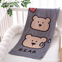 Soft Woven Cotton Gauze Adult Bath Towel Large Lightweight Absorbent Quick Dry Home Use