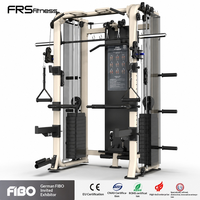 Machine Smith multifonctionnelle commerciale en gros avec rack de musculation et pile de poids de 130 kg – Équipement de force pour salle de sport – Prix usine