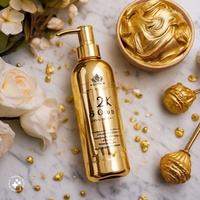 Gel Douche Exfoliant Éclaircissant Parfum Bois de Santal 24 carats Or Pur, Bain Moussant OEM à Prix Abordable