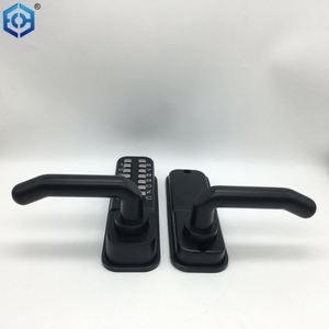 Cơ khí kết hợp kỹ thuật số mật khẩu khóa cửa an ninh Keyless nhập không có quyền lực đẩy nút bàn phím mã khóa không thấm nước - Product Image 4