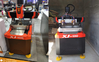 Mini fraiseuse CNC pas chère chaude Machine de gravure de routeur à 4 axes 6060 pour l'acier métallique