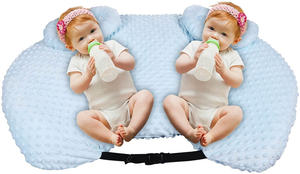 <span class=keywords><strong>Almohada</strong></span> multifuncional suave para bebés, <span class=keywords><strong>almohada</strong></span> <span class=keywords><strong>de</strong></span> <span class=keywords><strong>lactancia</strong></span> para gemelos con dos almohadas <span class=keywords><strong>de</strong></span> salón - Product Image 5