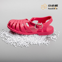 Pantoufles ultra-légères en micro-mousse souple, granulés de composé de PVC expansé, PVC modifié pour la semelle de chaussure
