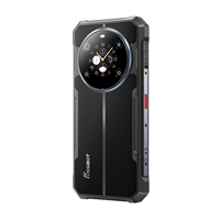 Téléphone robuste 5G F109 Android 14, écran 6,745 pouces, processeur Dimensity 6300, 8 Go de RAM, 256 Go de stockage, batterie 10600 mAh, NFC, téléphone portable mondial Fossibot