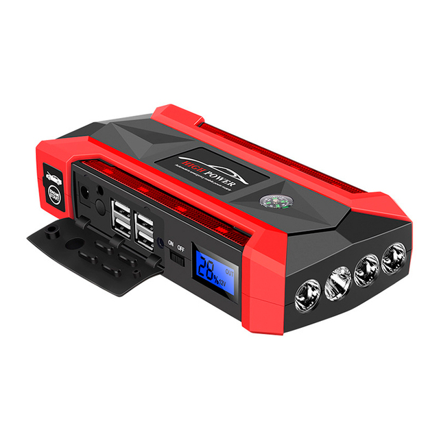 All-Weather Compact Power Pack 16800mAh Jump Starter Operates From -20℃ to 60℃ with Smart Multi-Voltage DC Output