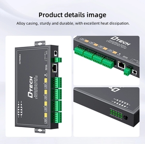 DTECH IOT9064 4-Port RS232 RS485 ke Ethernet <span class=keywords><strong>TCP</strong></span>/<span class=keywords><strong>IP</strong></span> Converter Server mendukung Webpage DHCP - Product Image 5