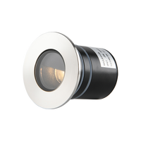 Lampe LED encastrée Litecent 1W pour aménagement paysager, design demi-lune, télécommande, gradation Dali, étanche IP67