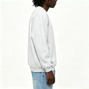 Felpa da Uomo Oversize in Cotone Pesante 100% di Lusso, Qualità Premium, Stile Streetwear, Personalizzabile, Vendita all'Ingrosso - Product Image 3