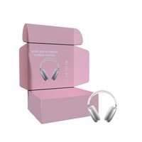 Boîte d'emballage pour écouteurs externes en encre de soja, boîte cadeau de luxe pour casque Bluetooth