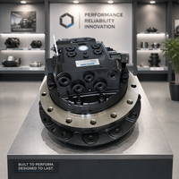 Moteur de translation final HanRui KX161-3 U50 SY55 GM07VA RD511-61300, 80cc/rev, couple élevé, garantie 12 mois pour mini-engins
