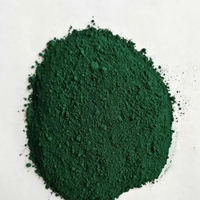 Oxyde de fer Pigment vert carrelage peinture ciment béton brique asphalte chaussée