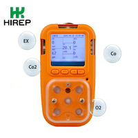 Detector de Gases Múltiples Portátil HIREP con Certificación CE ATEX, Analizador de Succión de Alta Resolución para EX/O2/CO/H2S