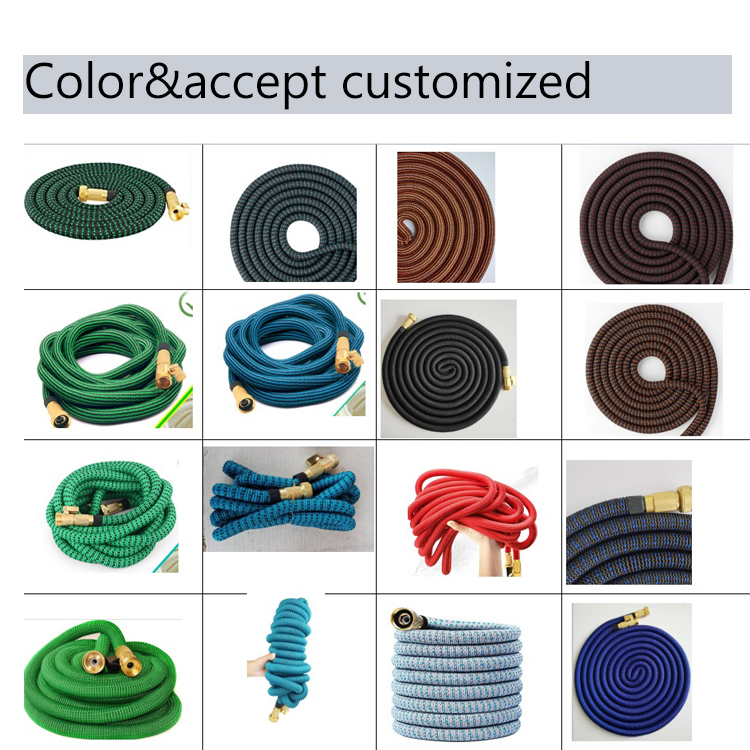 Easy Storage 50ft 75ft 100ft 150ft 200ft Expanding collapsible Hose Kink Free Expandable Garden Water Hose