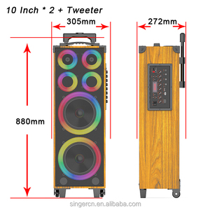 Jqs9011l công suất cao DJ woofer KTV Loa <span class=keywords><strong>supersound</strong></span> PA Loa di động không dây - Product Image 3